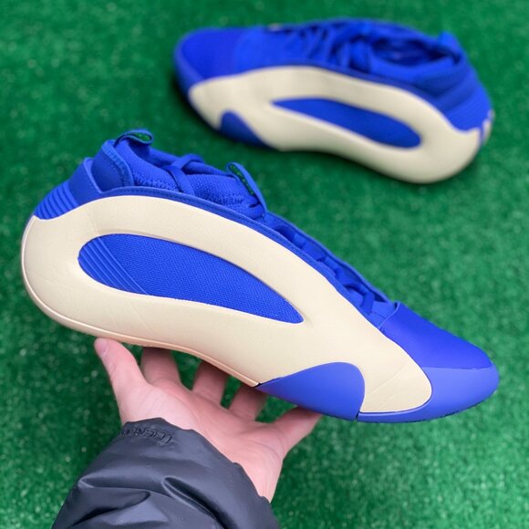 Adidas Harden Vol. 8 Low Mens Basketball Shoes Blue IE2697 VNDS Sz 9 - Picture 1 of 7